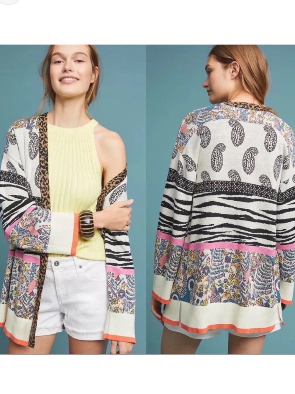 Anthropologie Bricolage Cardigan